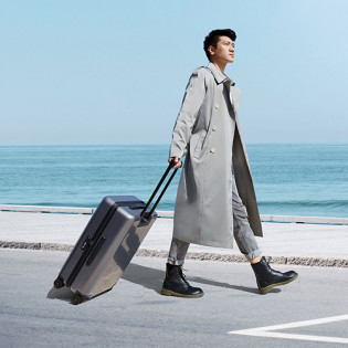 UREVO Suitcase 20" Silver